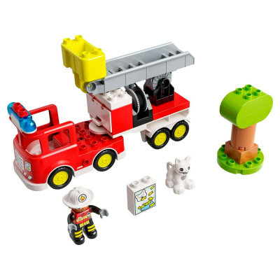 Конструктор Lego Duplo Пожарная машина с мигалкой 21 деталь Lego 10969 1